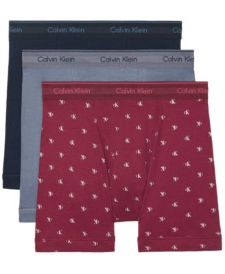 Men's Cotton Classic Boxer Briefs, 3-Pack