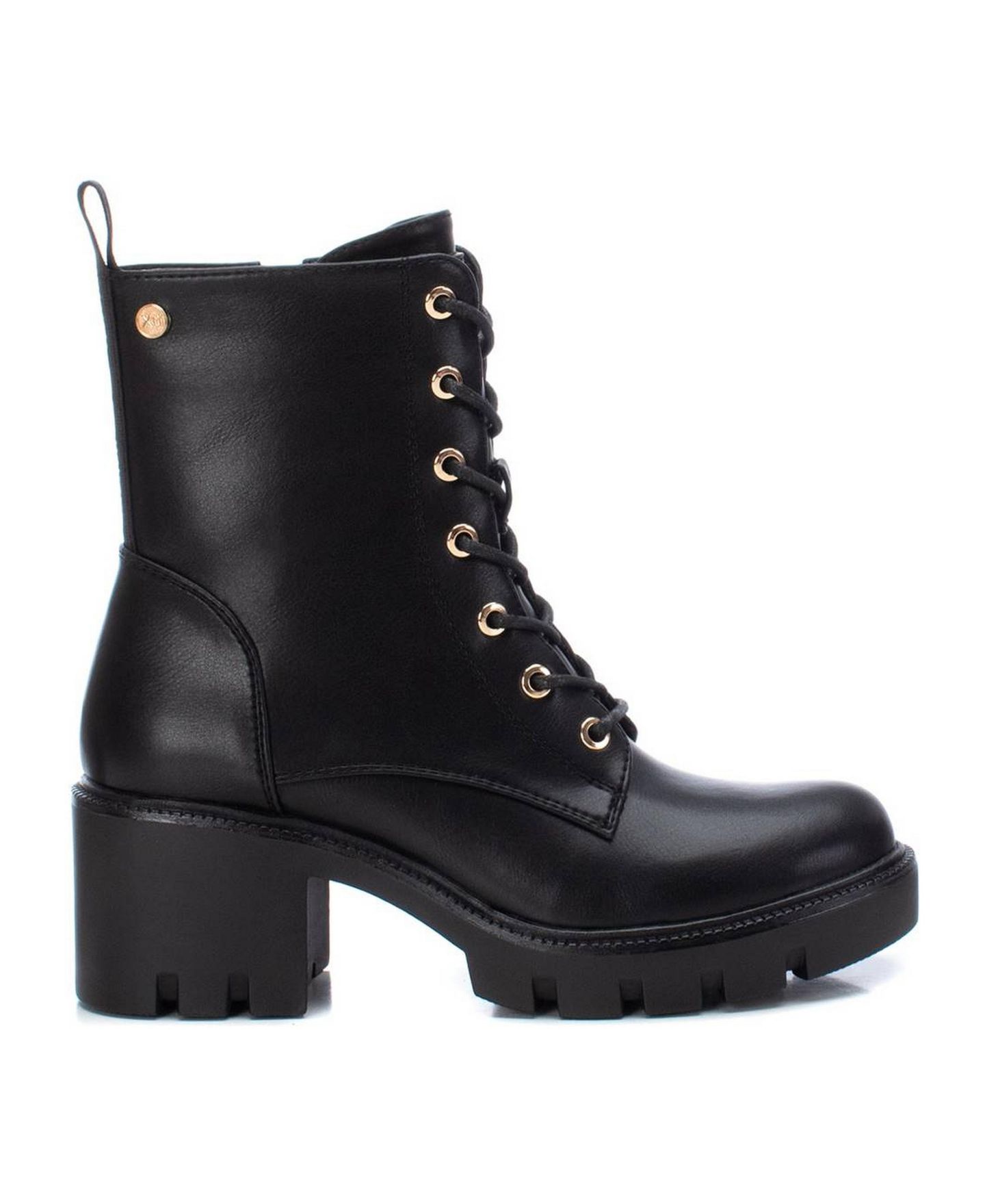 Женские ботинки XTI Lace-Up, цвет: Чёрный — фото 5