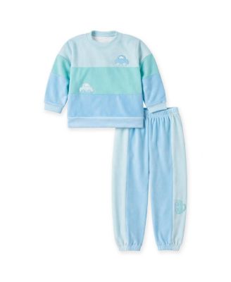 Baby Boy (6M-24M) Velour Knit Set with Cars