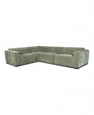 Carltoun 4-Piece Power Headrest Reclining Sectional