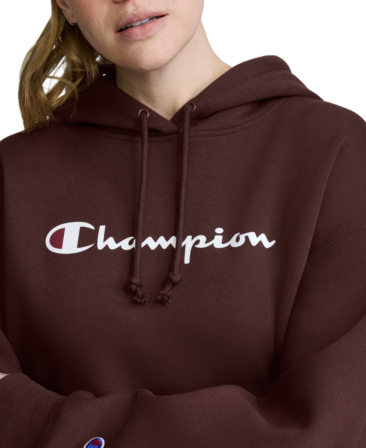 Women's Classic Script Powerblend Fleece Graphic Hoodie
