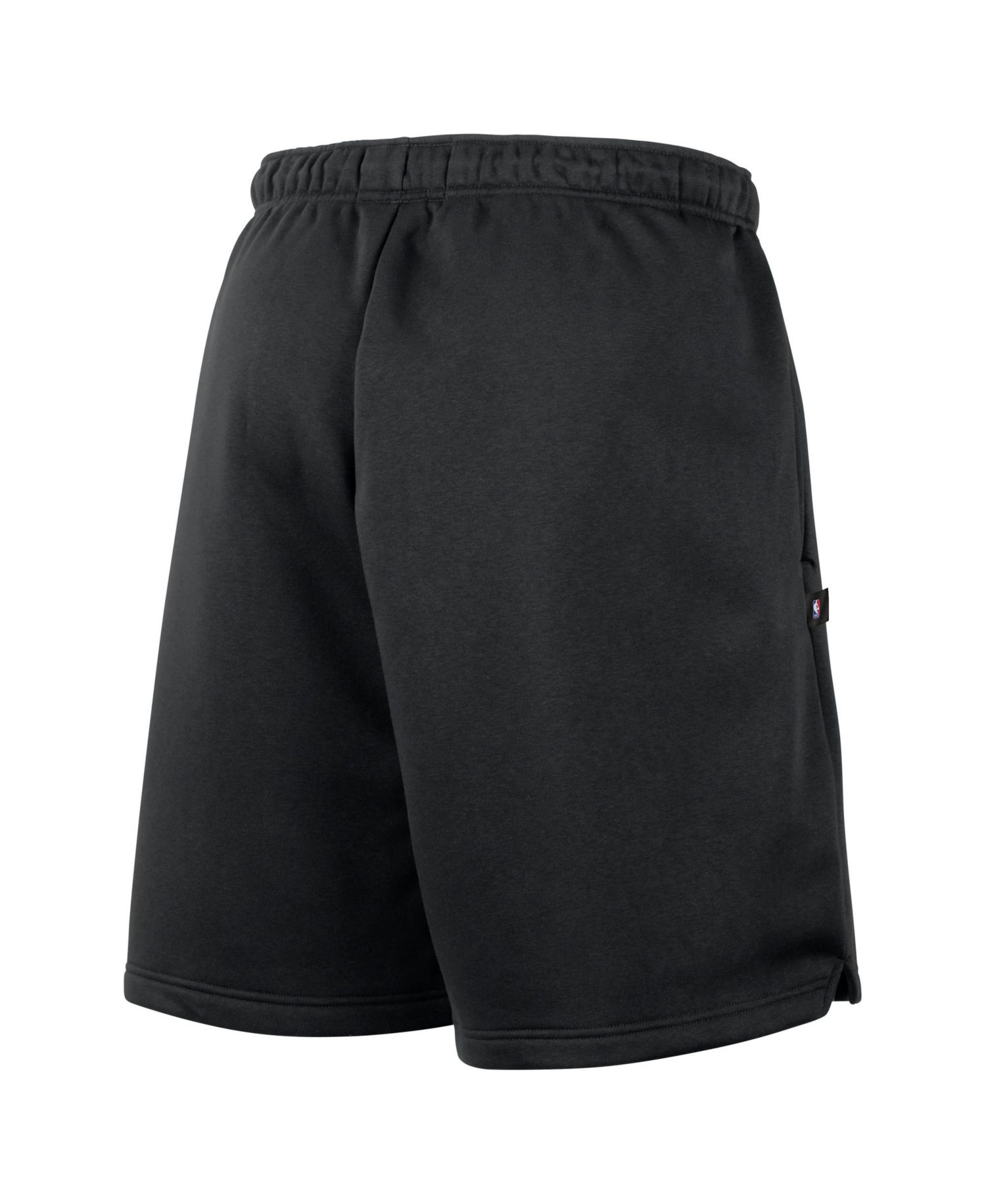 Men's Black Detroit Pistons 2026 Standard Issue Practice Icon Fleece Shorts