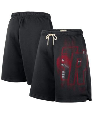 Men's Black Toronto Raptors 2026 Standard Issue Practice Icon Fleece Shorts