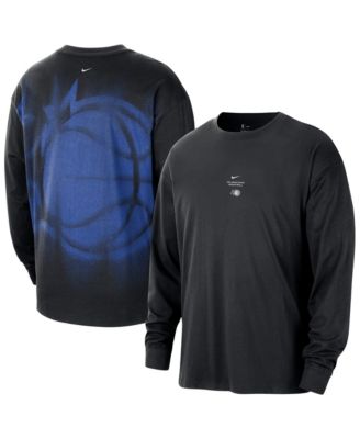 Men's Black Orlando Magic 2026 Standard Issue Pre-Game Performance Long Sleeve T-Shirt