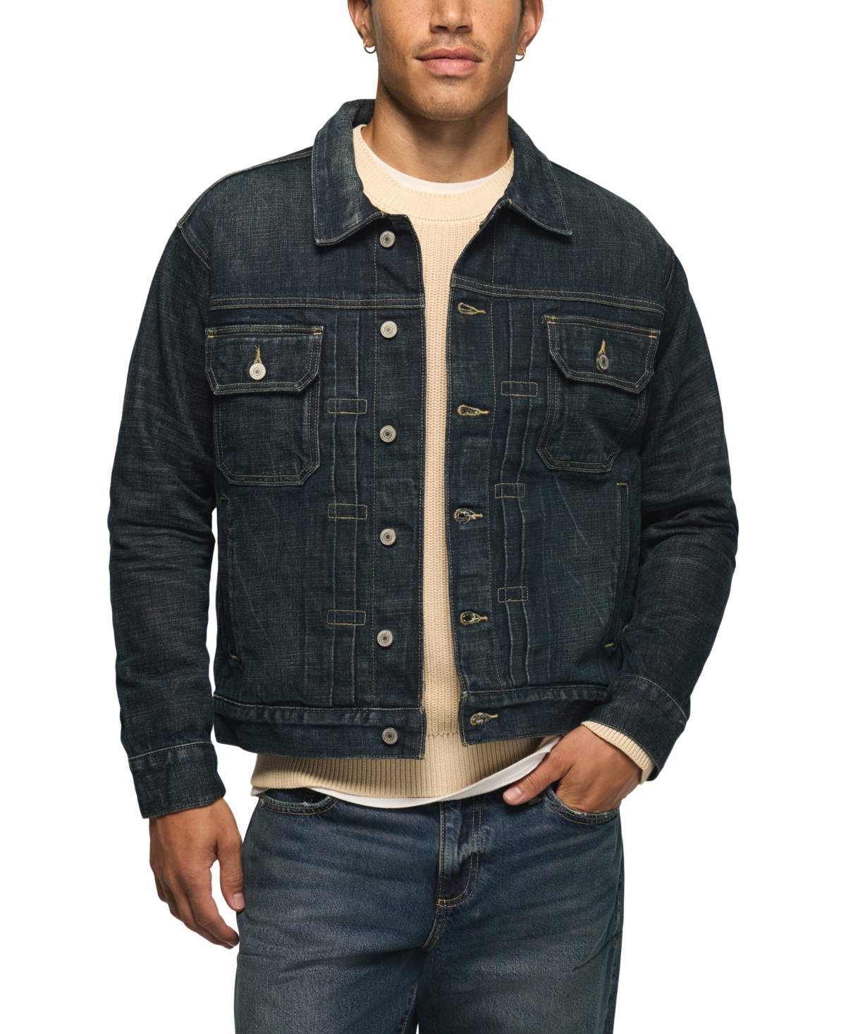 Lucky Brand Men's Legend Selvedge Denim Jacket - Dustborn