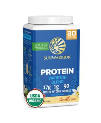 Warrior Blend Protein Powder, Vanilla Flavor, 750 Gram, 30 Servings