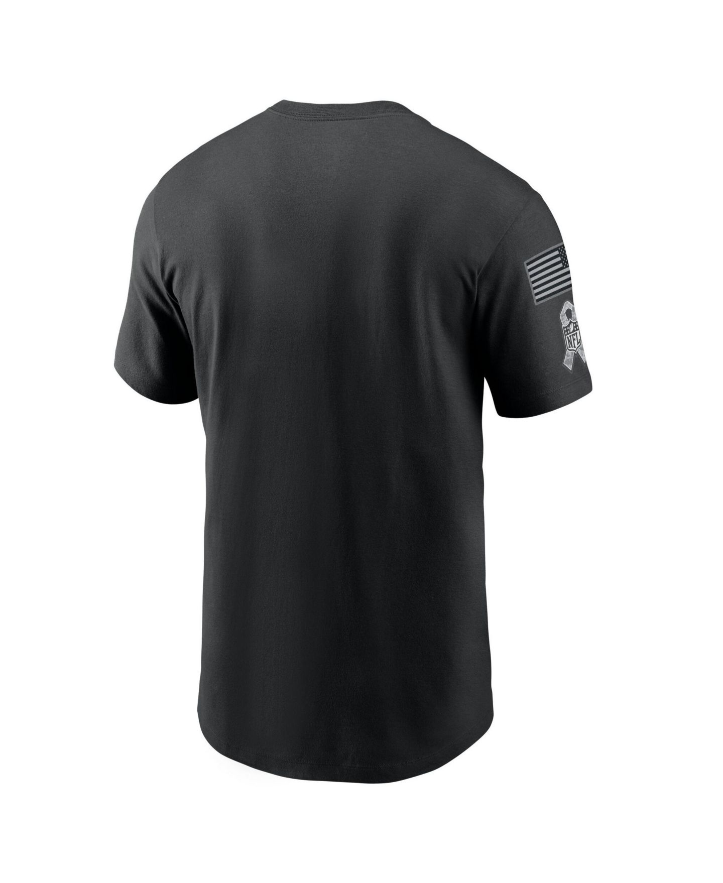 Мужская футболка Nike Black Green Bay Packers 2026 Salute to Service Sideline Dri-FIT — фото 3