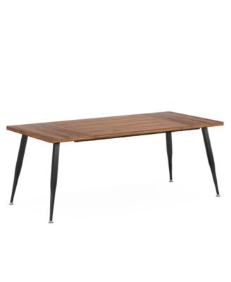 Large Dining Table for 6 to 8 People for Family Kitchen and Dining Area