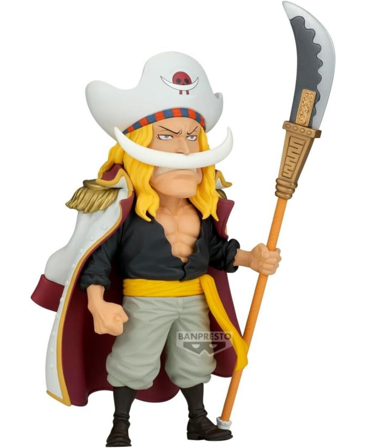 Bandai Banpresto One Piece Edward Newgate God Valley Incident 4" Collectible Figure, 14 Years & Up
