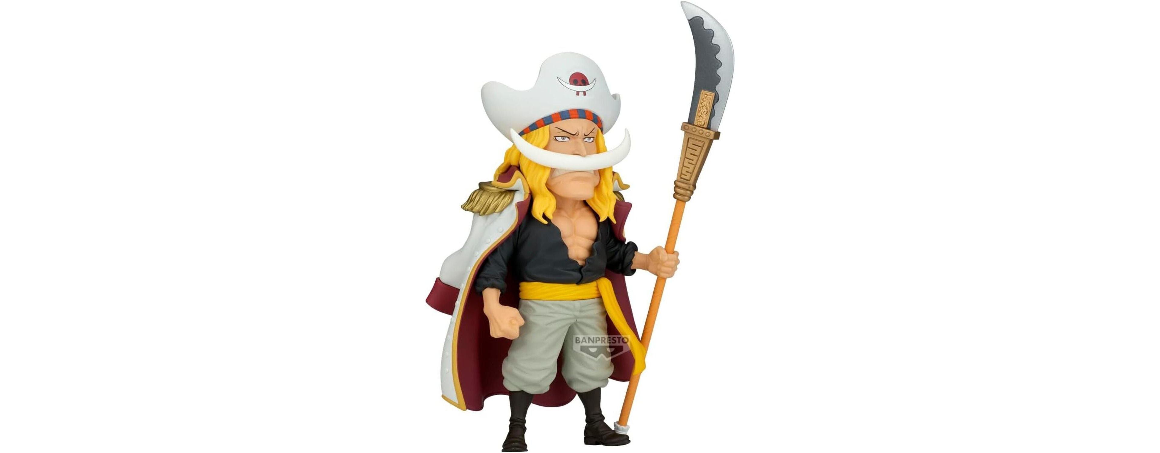 Bandai Banpresto One Piece Edward Newgate God Valley Incident 4" Collectible Figure, 14 Years & Up