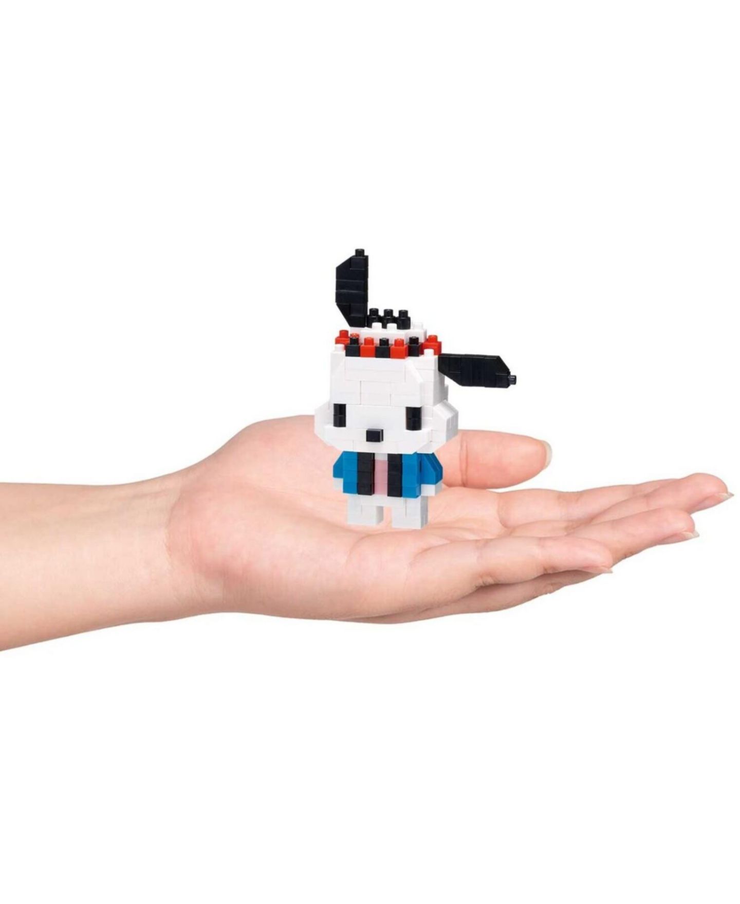 Конструктор Bandai Nanoblock Sanrio Character Collection Pochacco (куртка хаппи), цвет: Разноцветный — фото 3