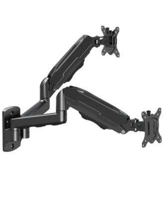Dual Monitor Wall Mount Full Motion Height Adjustable For Home Office