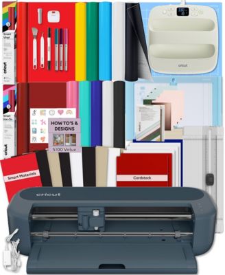 Maker 5 and EasyPress + Rainbow Sampler Bundle with Vinyl, Iron-On and Cards