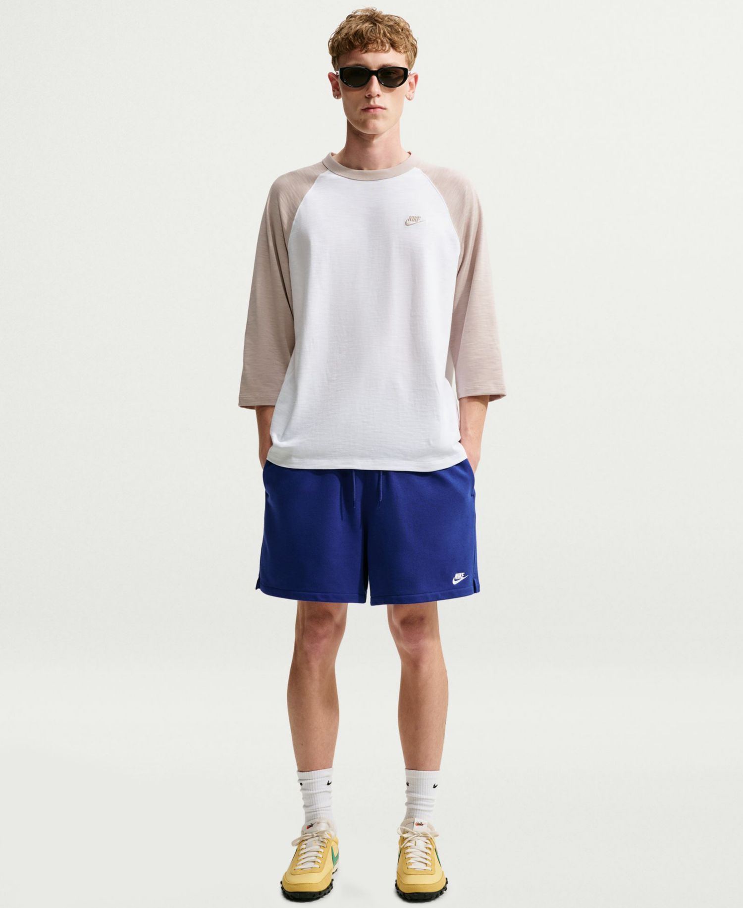 Men's Crewneck Raglan-Sleeve T-Shirt
