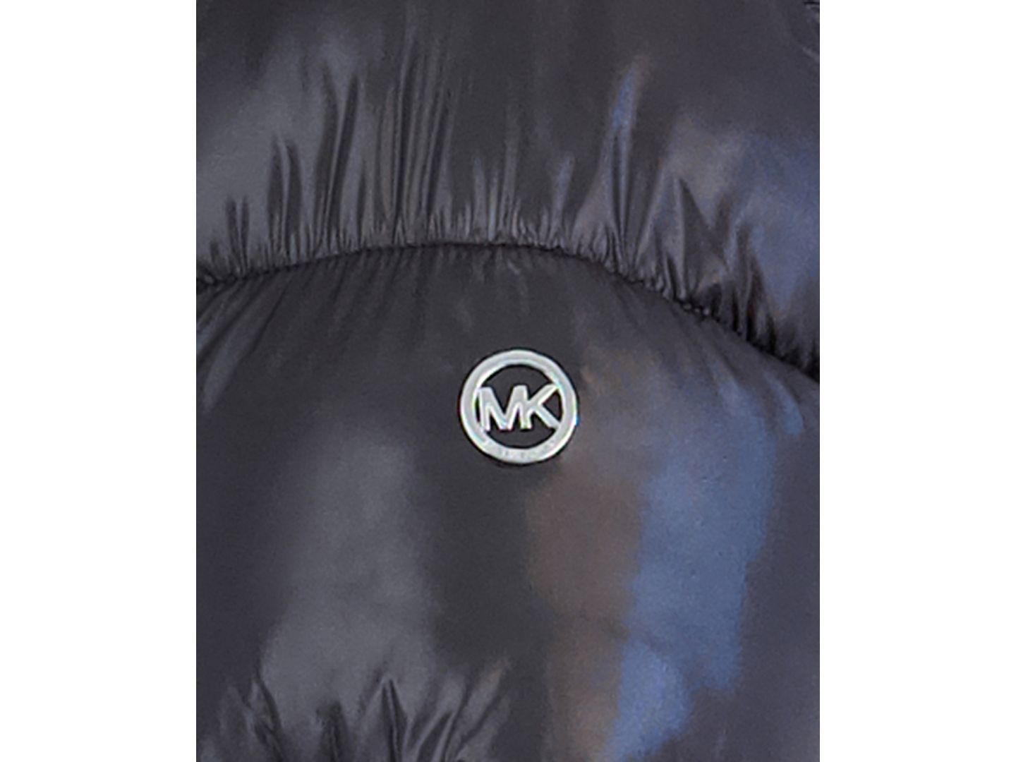 Куртка Michael Kors Girls' 7-16 Hooded Heavy-Weight Puffer, цвет: Чёрный — фото 4