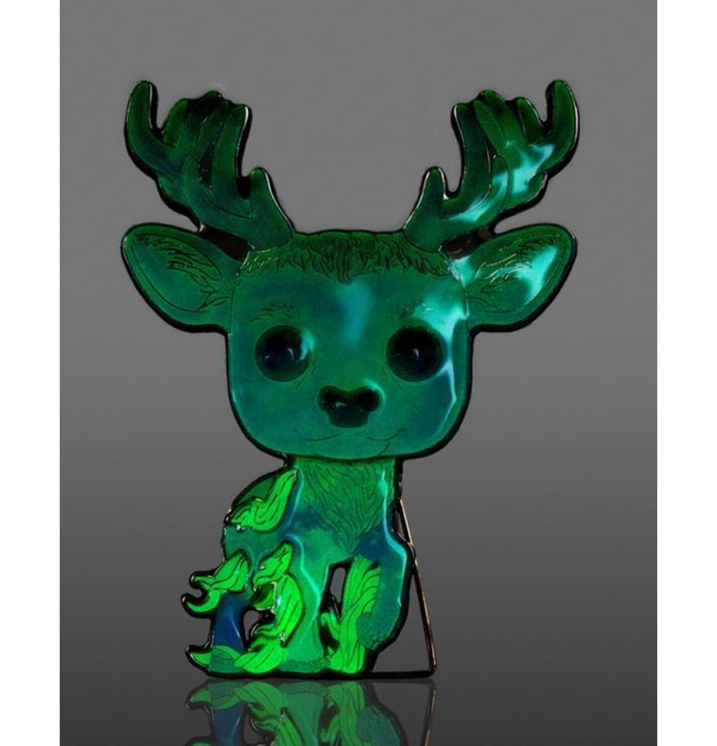 Значок Funko Pop! Pins Patronus Harry Potter, светится в темноте, с подставкой, 1.78, цвет: Open Miscellaneous — фото 2