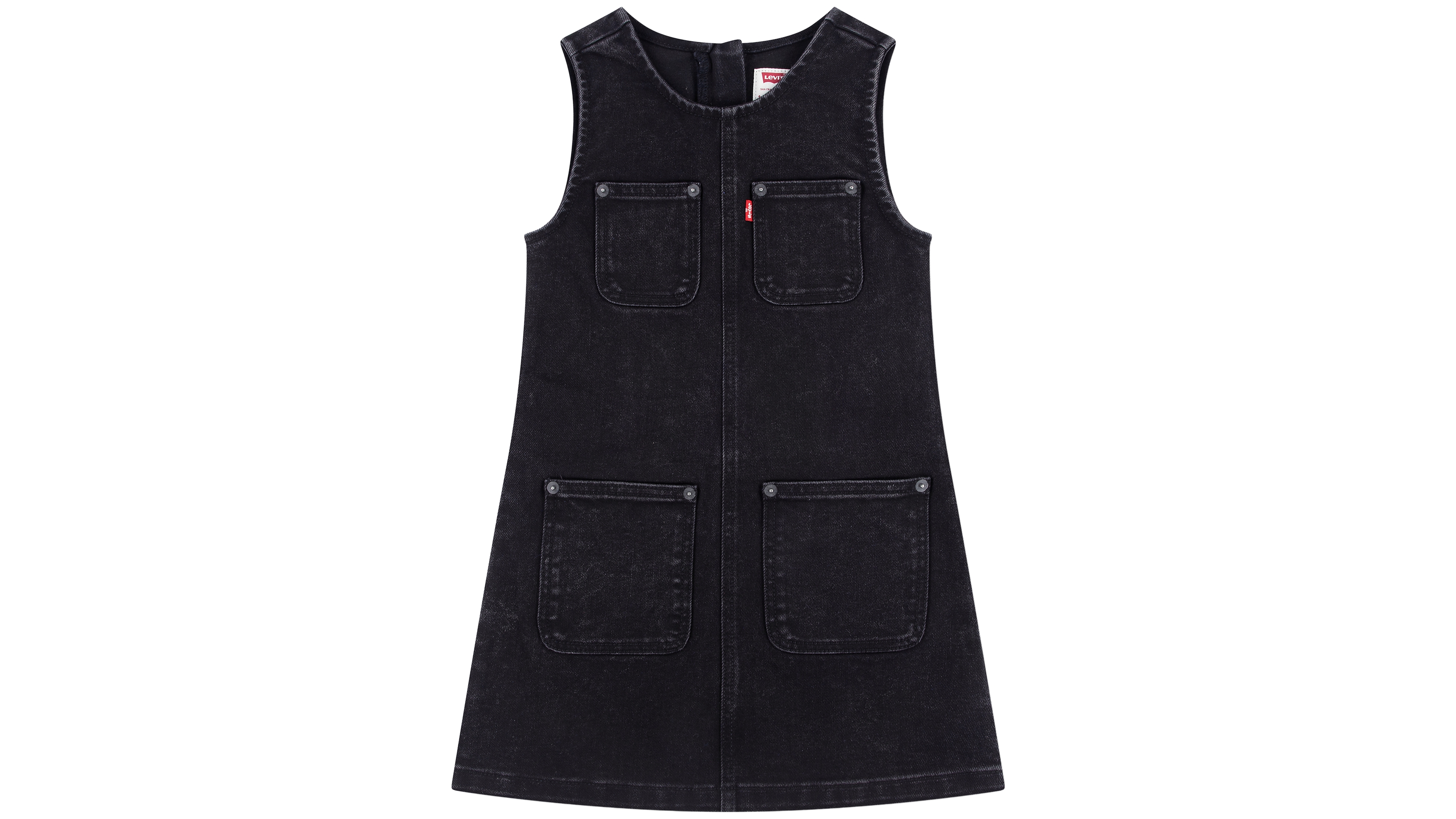 Levi's Girls' 4-16 Utility Sleeveless Denim Dress