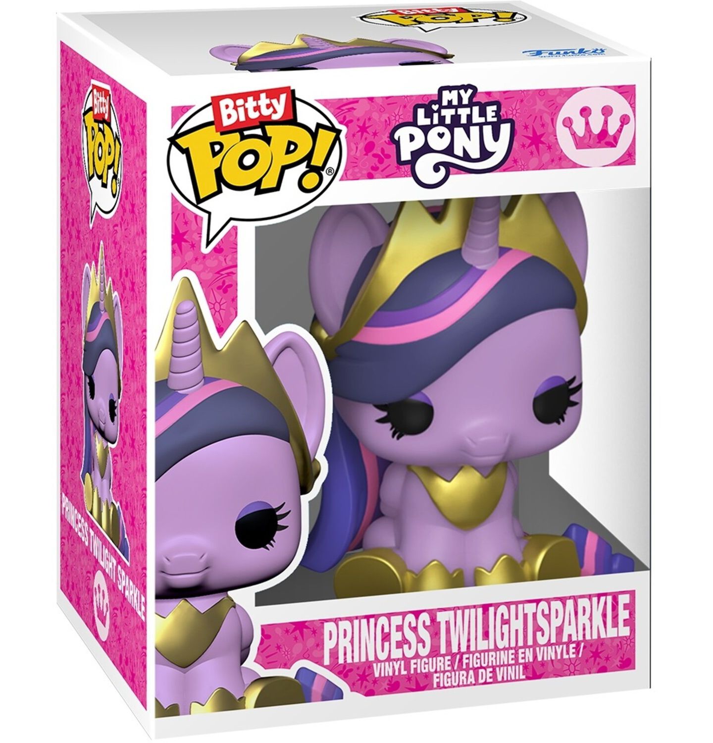 Детский игровой набор Funko Pop! Bitty Town My Little Pony Castle of Friendship 2-Piece Playset, Ages 3+, цвет: Open Miscellaneous — фото 3