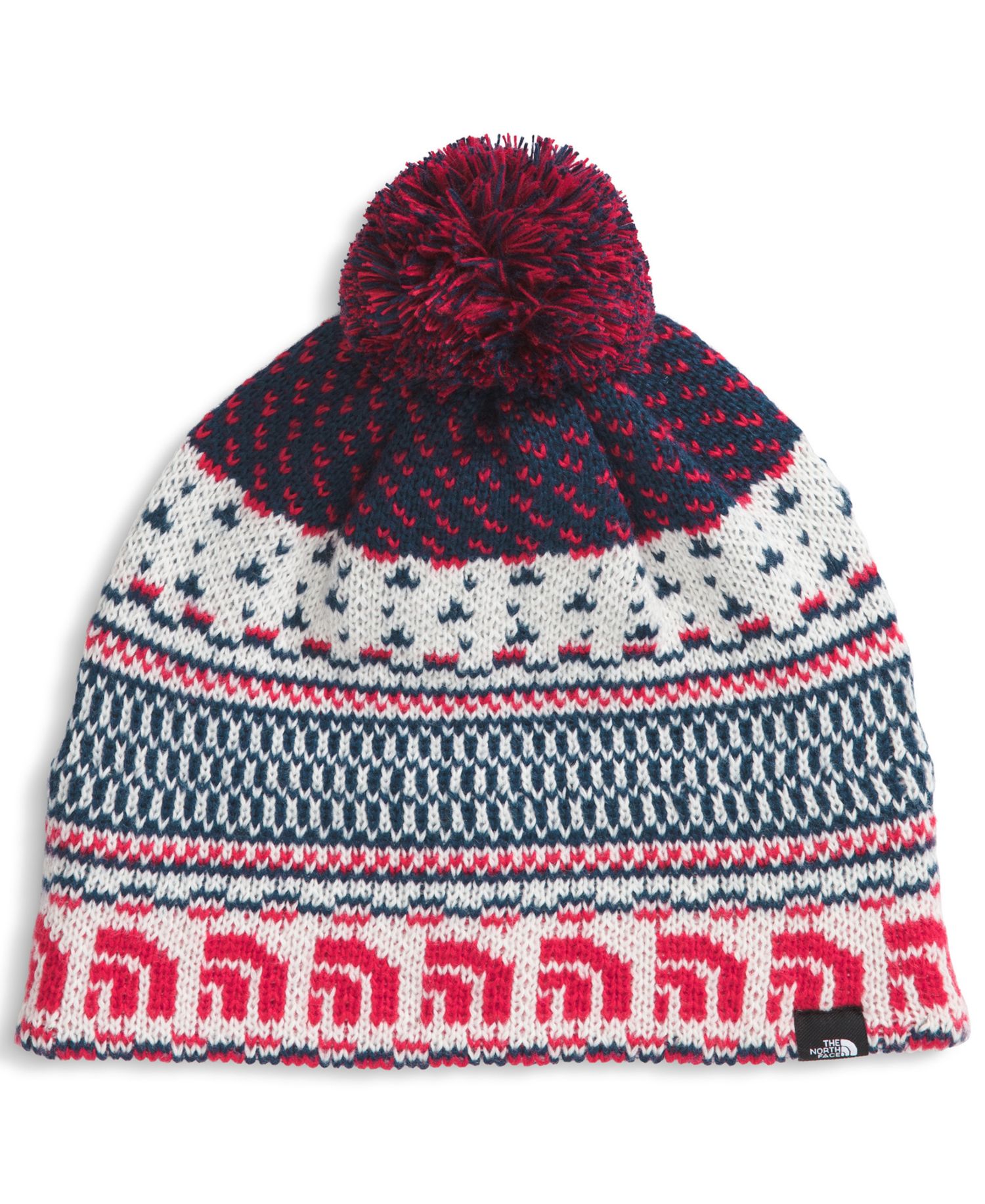 Белый Песочный Jacquard/Pom