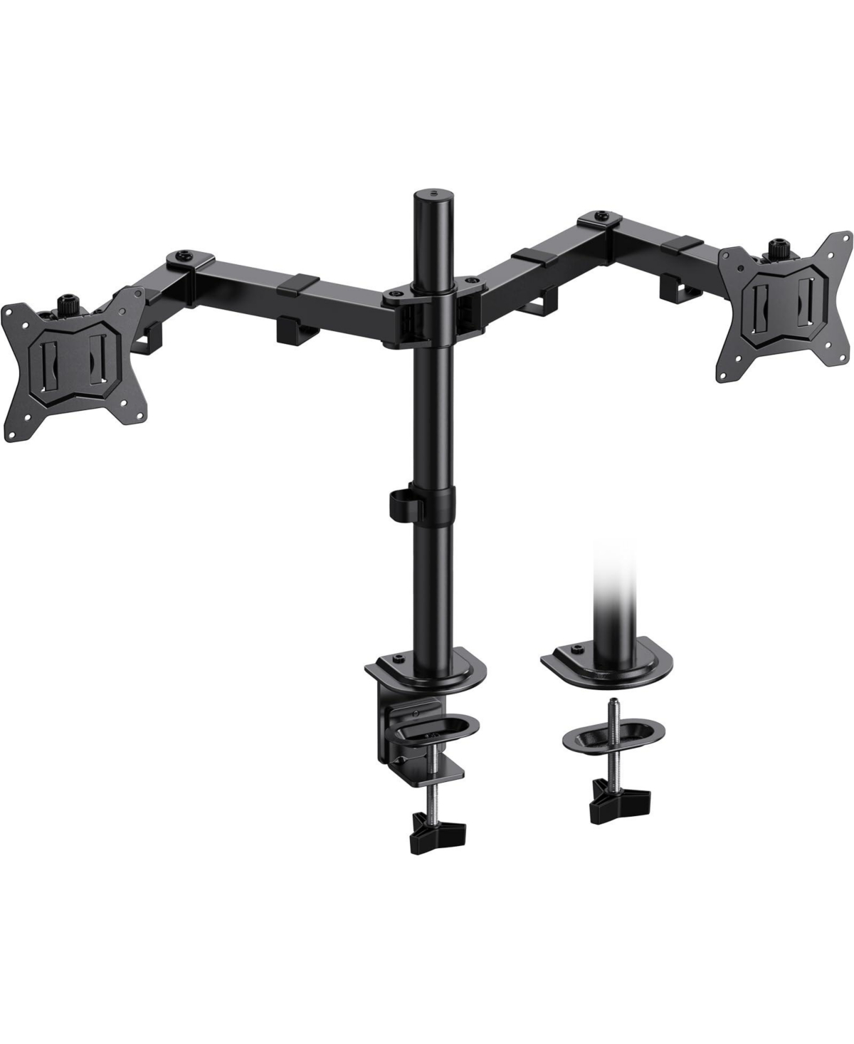 Lofree Dual Adjustable Desk-Mounted Monitor Arm for Two 32" Monitors with Vesa Mounting