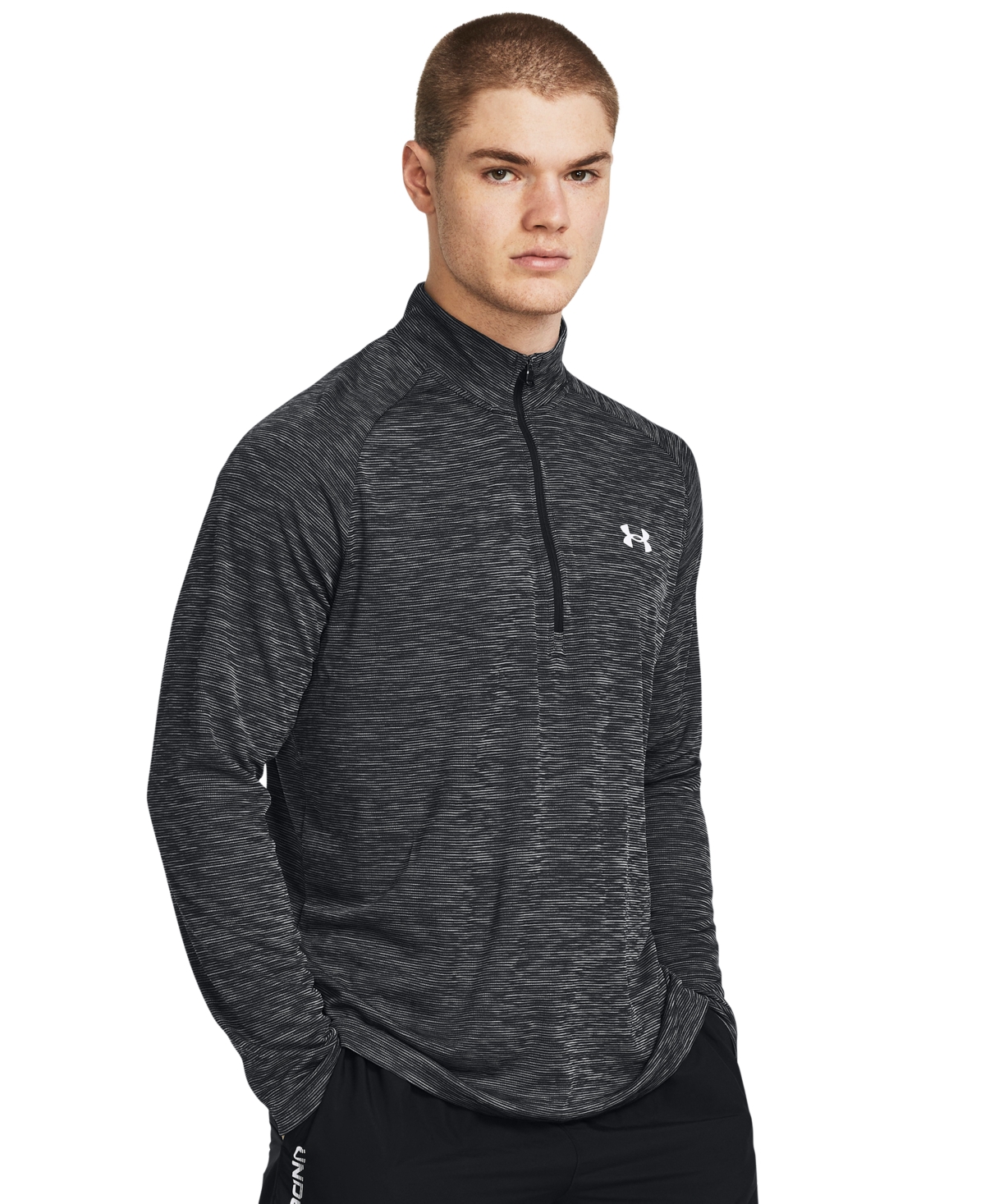 Under Armour Men's Ua Tech Space-Dyed 1/2-Zip Performance Sweatshirt