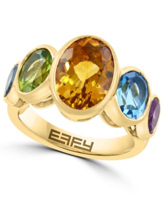 Multi-Stone Cocktail & Statement Open Ring (7-3/8 ct. t.w.) in 14k Gold