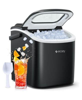 Portable Ice Maker, 26 Lbs Day, 6-Min Ice, Self-Cleaning