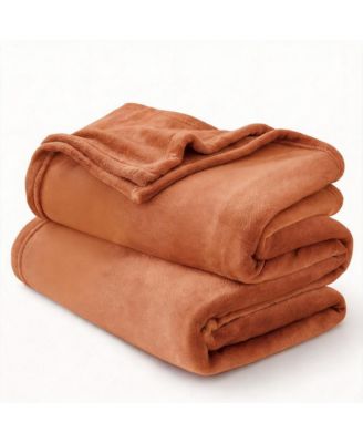 Outdoor Camping Fleece Blankets King Size Bed Blanket Soft Lightweight Plush Cozy