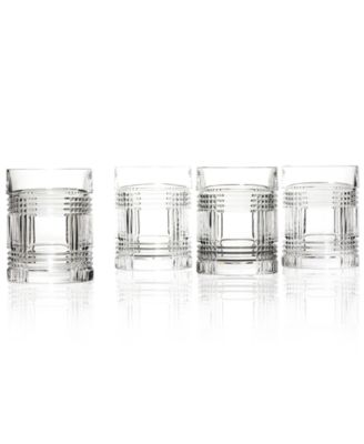 glen plaid glassware