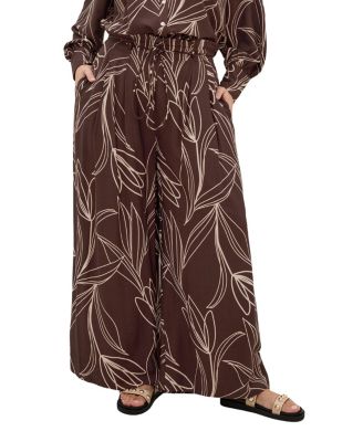 Women's Athena Bloom Print Wide Leg Pant