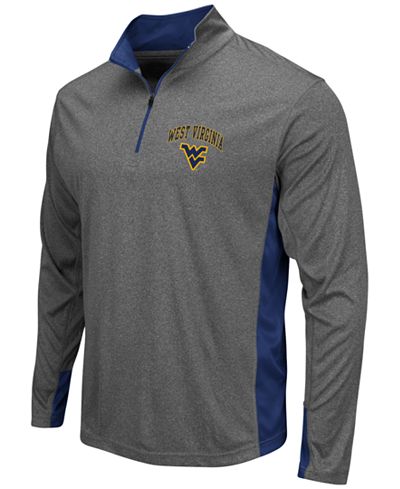 Colosseum Men's West Virginia Mountaineers Ridge Runner Quarter-Zip Pullover