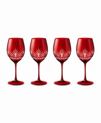 Dublin Aristocrat Red Wine Glasses, Set of 4