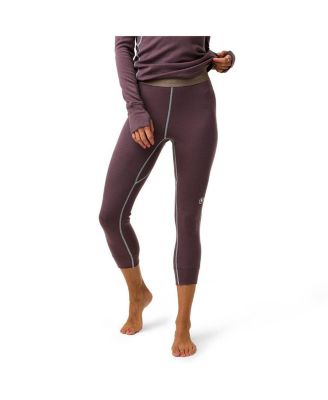 Women's BGA Cedars RWS Merino Mid-Wt Baselayer 3/4 Bottom Midweight Long Underwear Bottoms