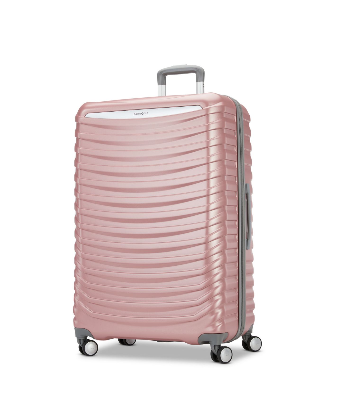 Набор чемоданов Samsonite Spin Tech 6, 2 шт, цвет: Розовый — фото 7