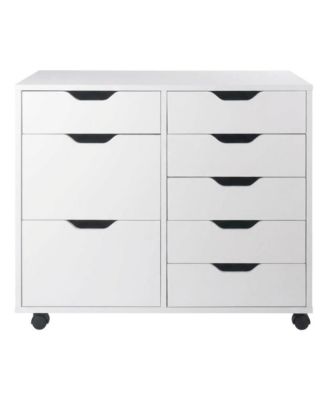 Contemporary Storage Cabinet with Drawers for Home Office Organization