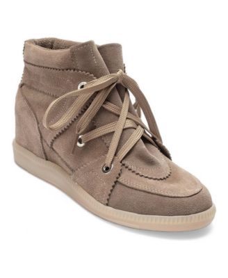 Forever and Always Shoes Women's Oleta Leather Lace Up Sneaker Boot 