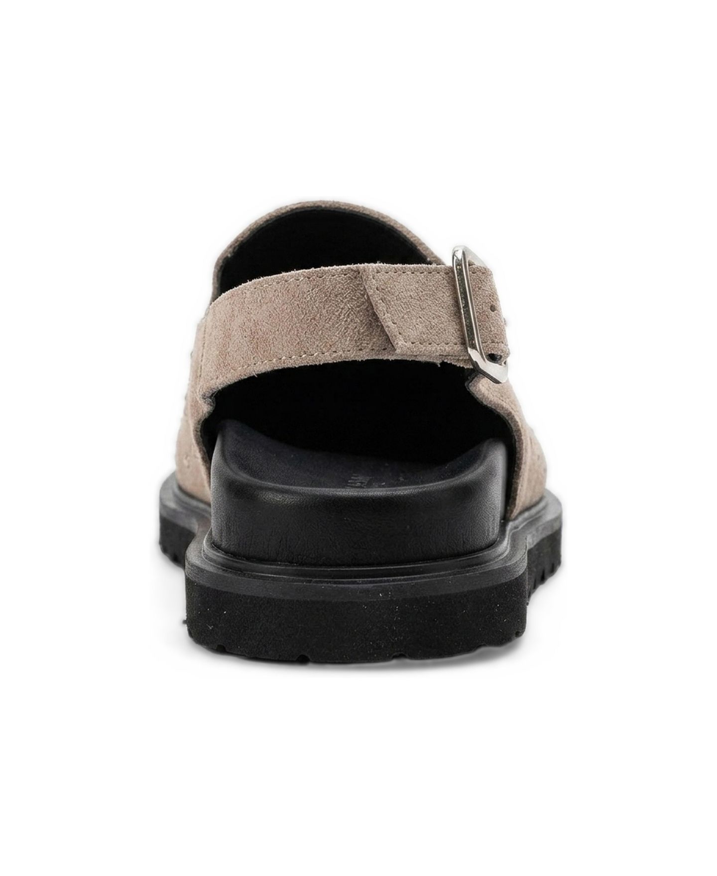 Женские сабо Forever & Always Shoes Our Leather Studded, цвет: Бежевый замшевый — фото 5