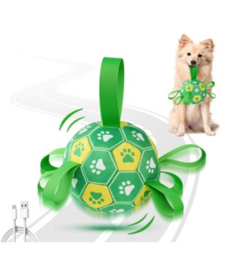 Rechargeable Interactive Dog Soccer Ball Motion Activated Two Bouncing Modes