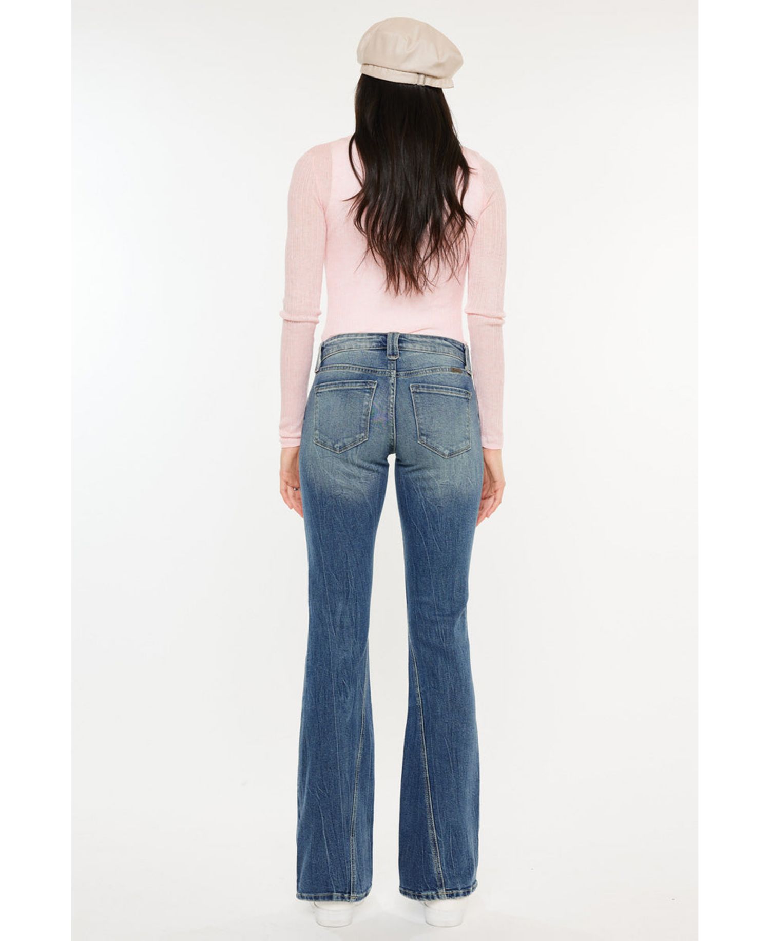 Juniors' Jewel Low-Rise Bootcut Jeans