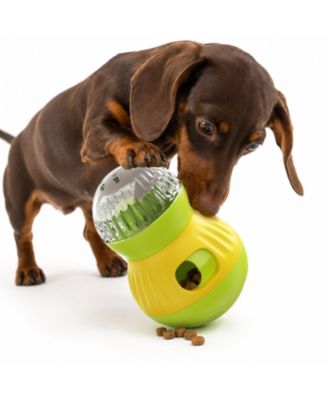 Dog Interactive Puzzle Treat Dispensing Ball Adjustable Slow Feeder Enrichment Toy