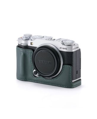 TA-T73-LCC Leather Hand-Grip Camera Case for Fujifilm X-M5 Camera