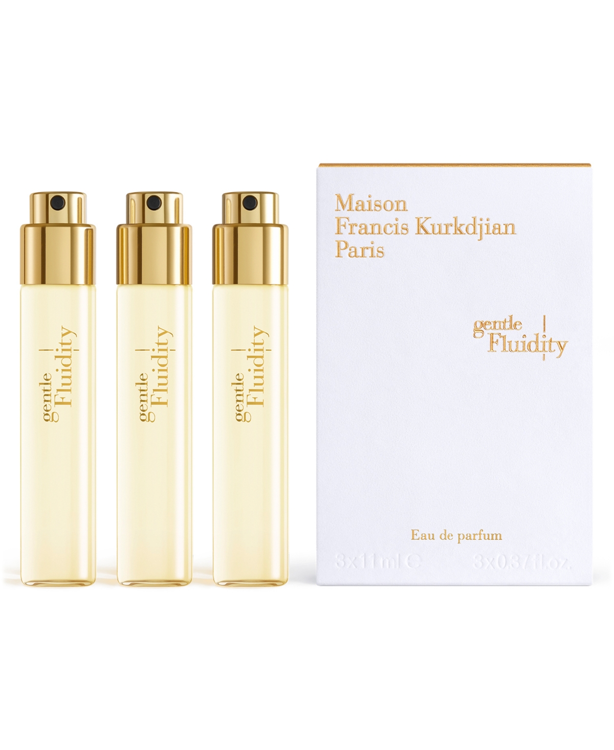 Maison Francis Kurkdjian 3-Piece Gentle Fluidity Gold Eau de Parfum Refills Set