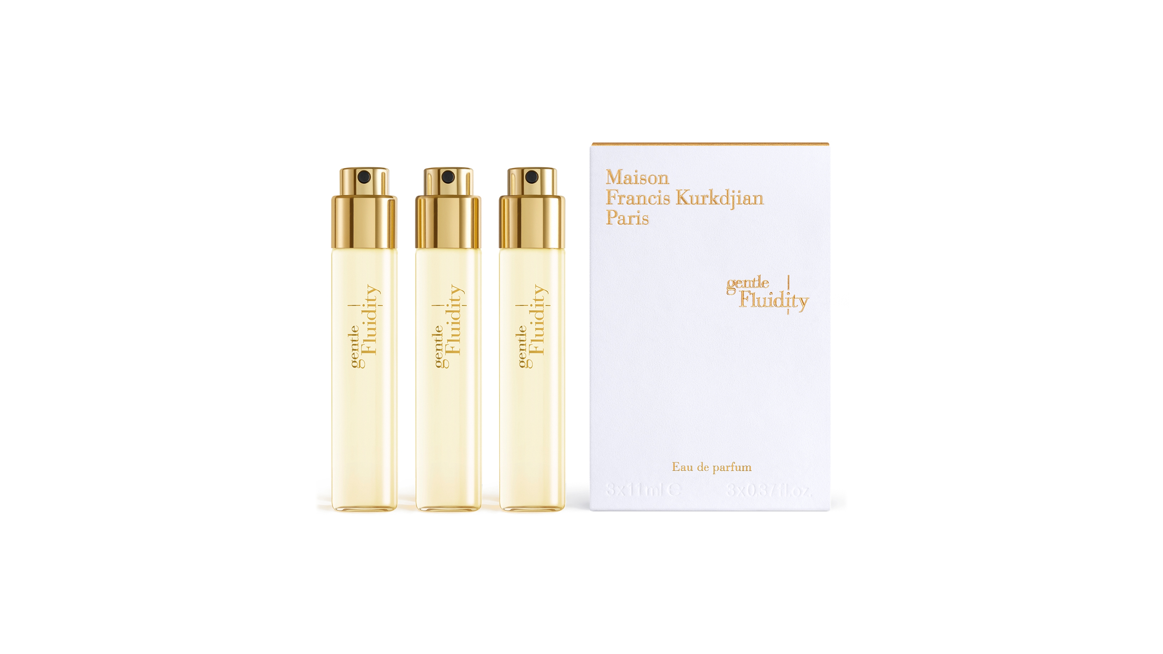 Maison Francis Kurkdjian 3-Piece Gentle Fluidity Gold Eau de Parfum Refills Set
