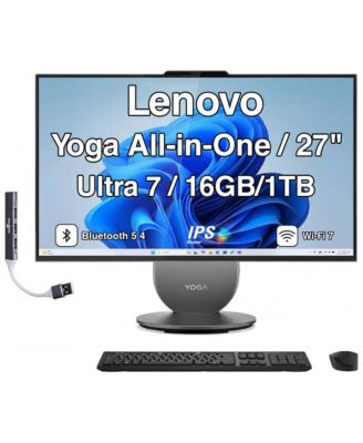 Yoga 27" QHD All-in-One Computer with 16GB RAM and 1TB SSD