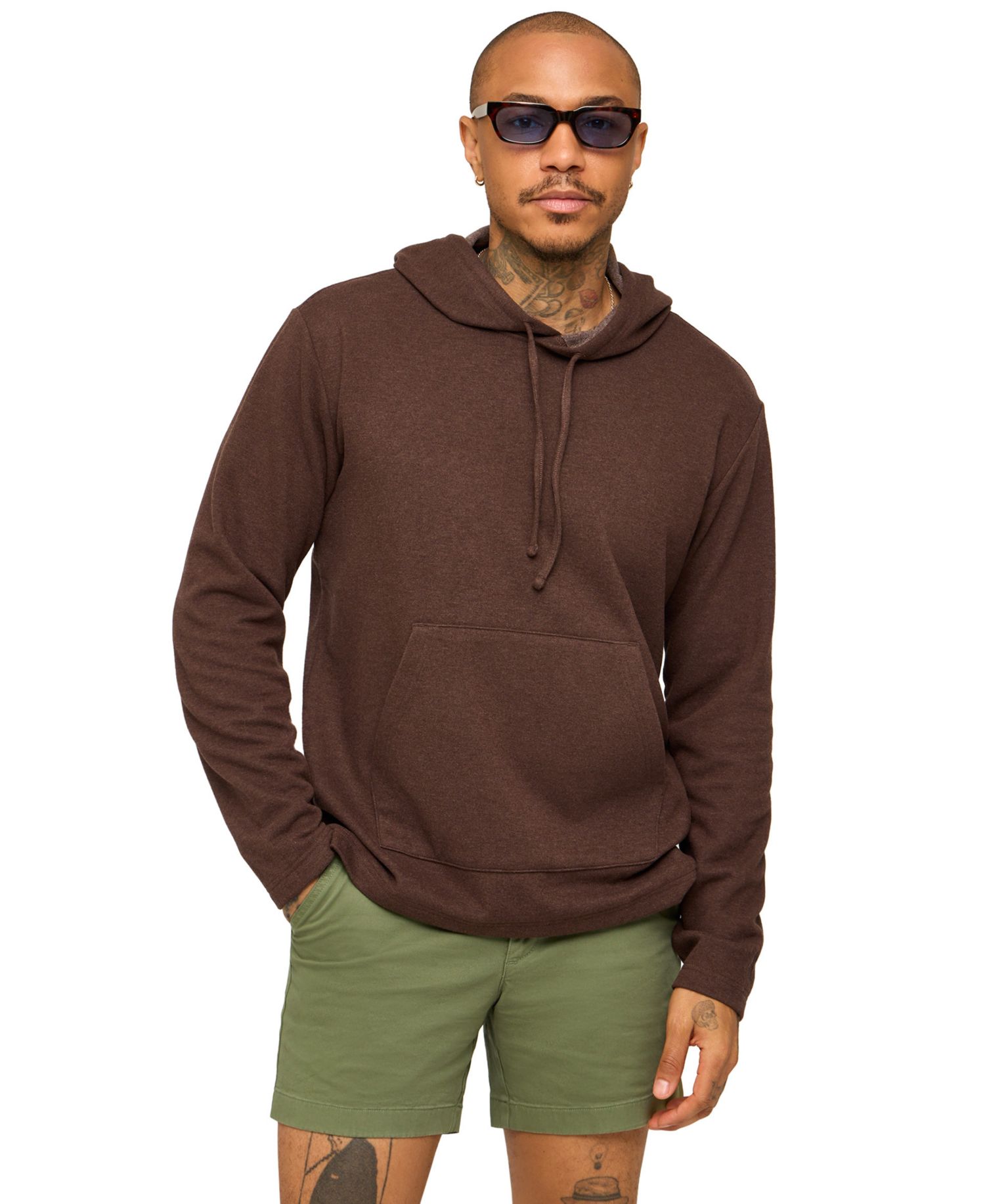 Men's The Brownie Pullover Hoodie with Kangaroo Pocket