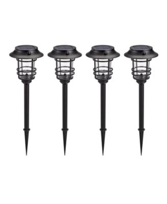 Secure MESH Linkable Solar Pathway Lights with Motion Sensor