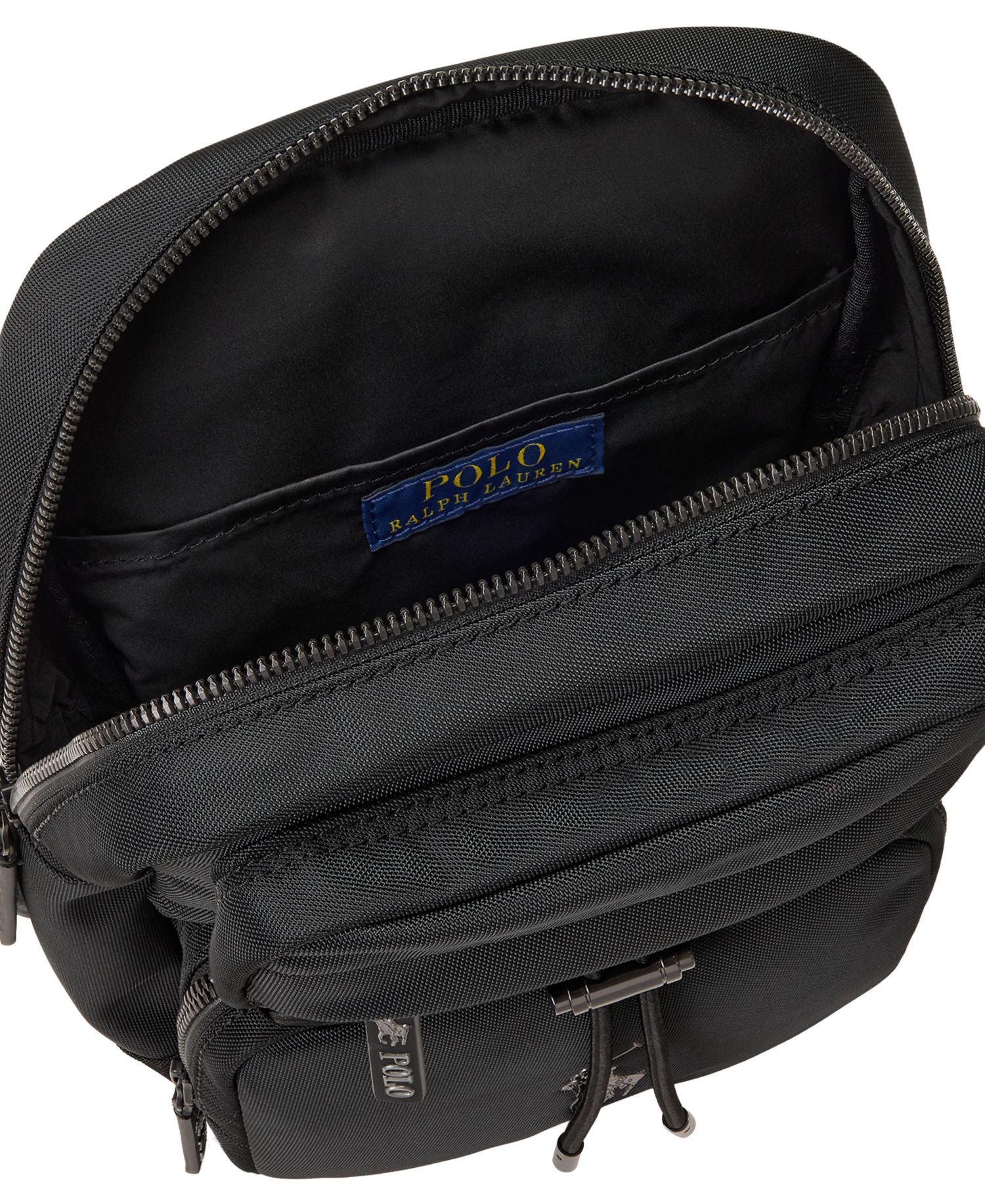 Men's Logo-Trim Crossbody Sling Bag
