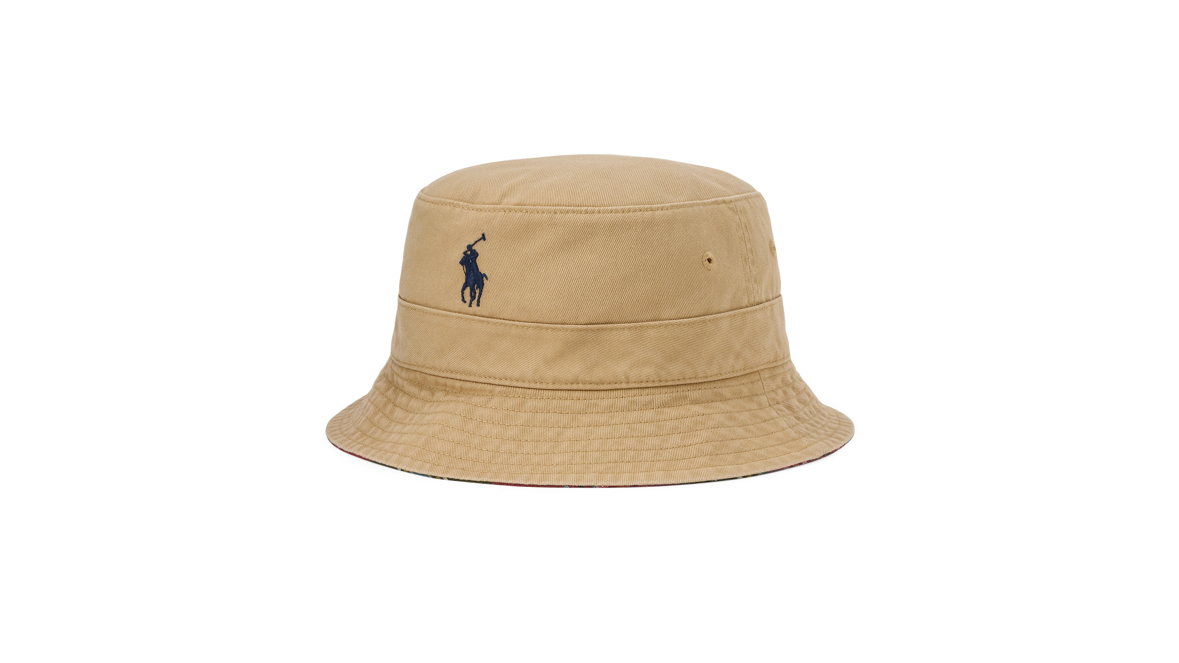 Polo Ralph Lauren Men's Cotton Reversible Twill-Oxford Bucket Hat