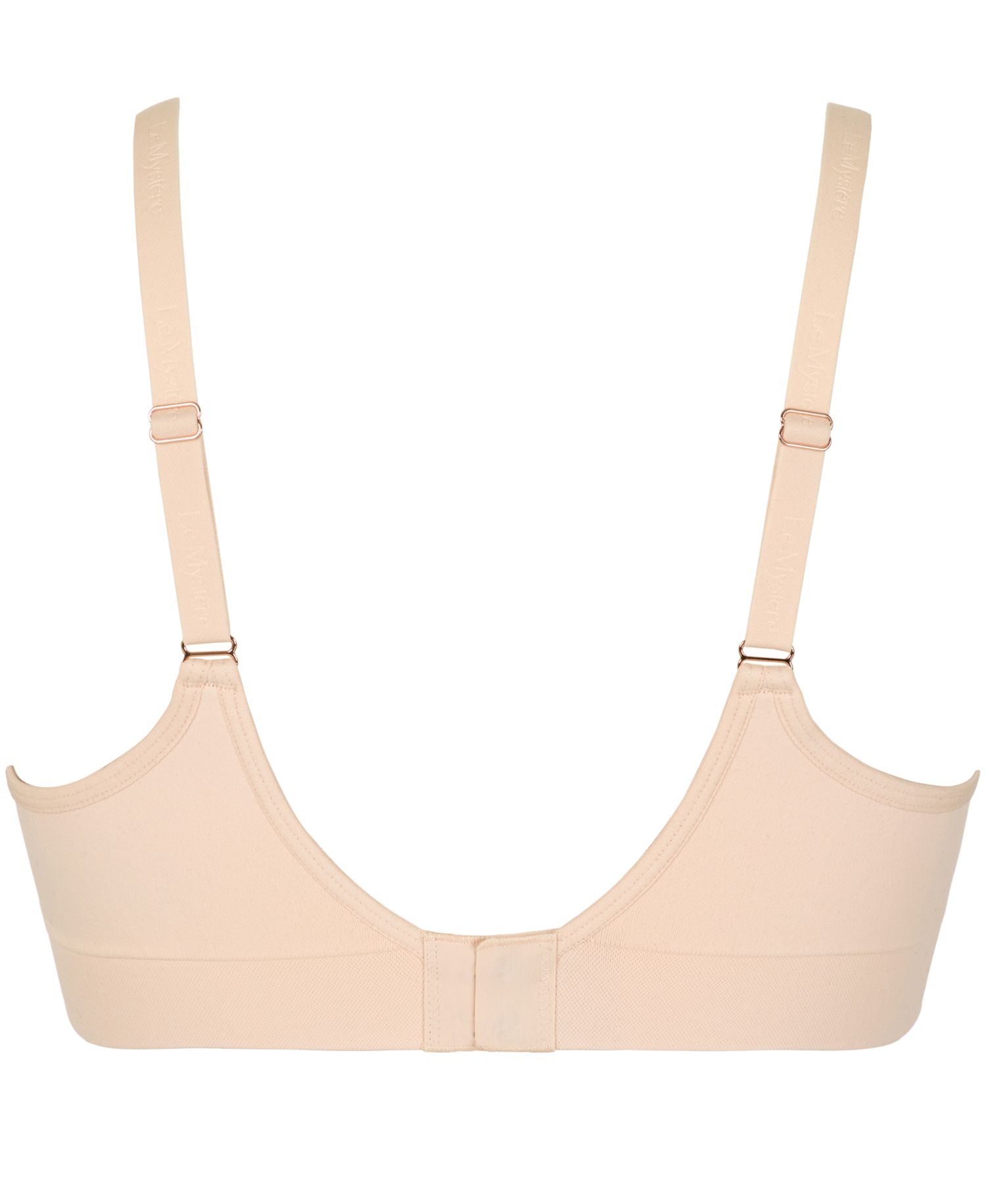 Seamless Comfort Full-Coverage Adjustable-Straps Bra