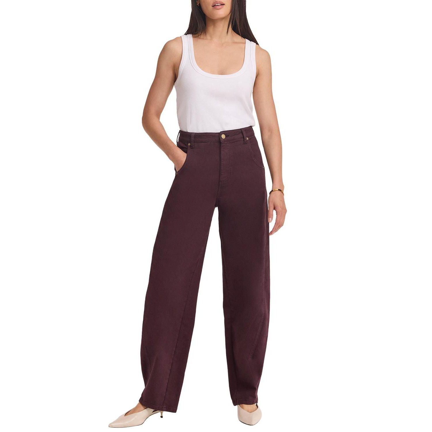 Women's Ultimate full-length tapered leg Barrel Jeans